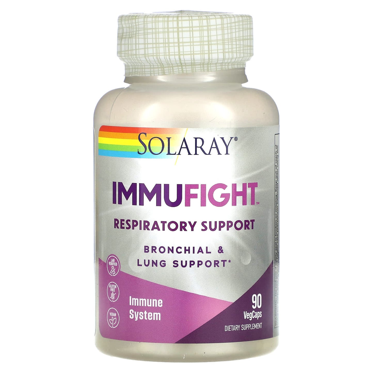 Solaray, ImmuFight, Respiratory Support, 90 VegCaps