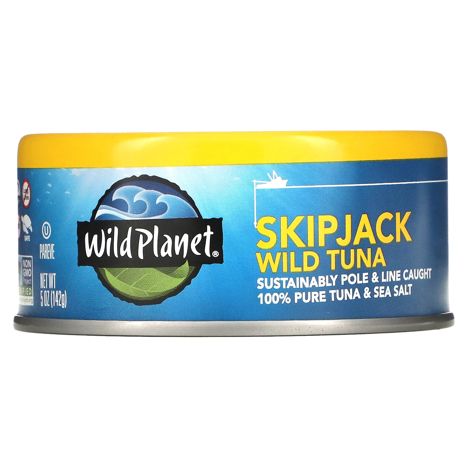 Wild Planet-Skipjack Wild Tuna-5 oz (142 g)