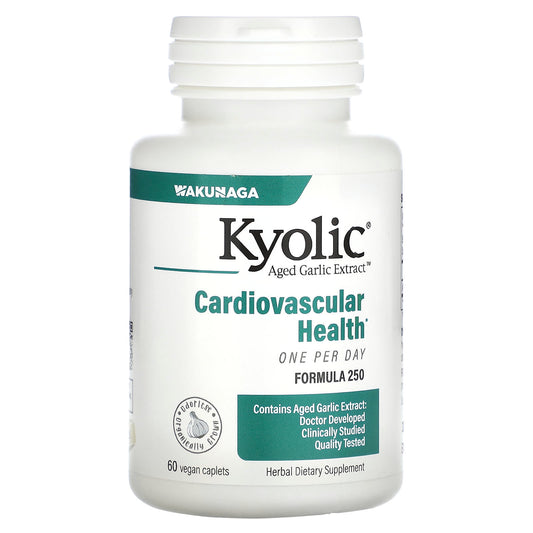 Kyolic-Aged Garlic Extract-One Per Day-60 Vegan Caplets