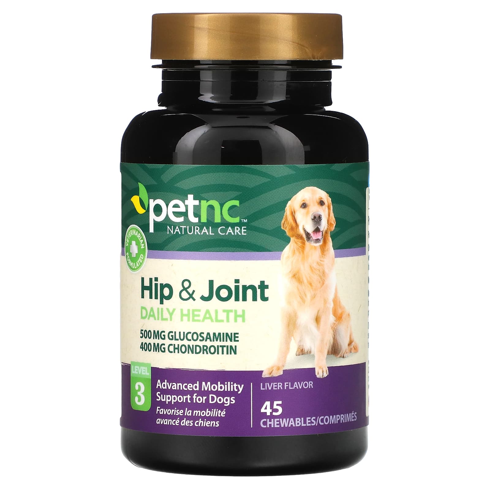 petnc NATURAL CARE-Hip & Joint-Level 3-Liver-45 Chewables