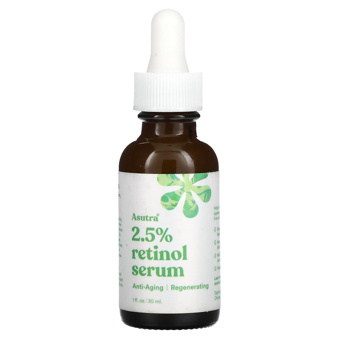 Asutra-2.5% Retinol Serum-1 fl oz (30 ml)