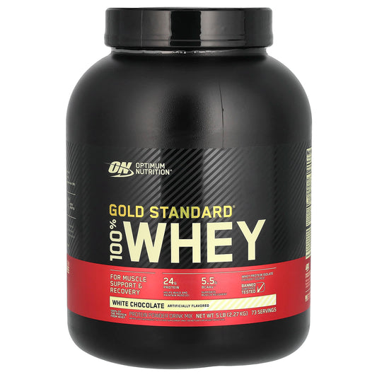 Optimum Nutrition-Gold Standard 100% Whey-White Chocolate-5 lb (2.27 kg)