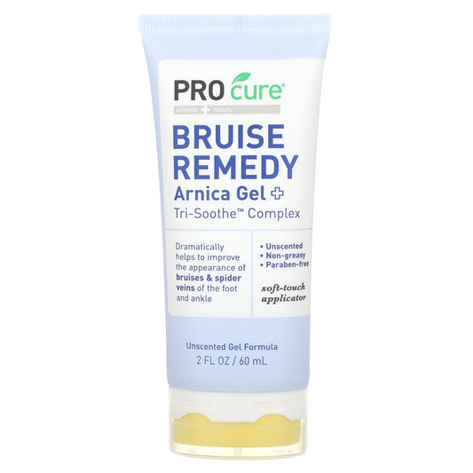 Procure-Bruise Remedy- Arnica Gel +-Tri-Soothe Complex-Unscented-2 fl oz (60 ml)