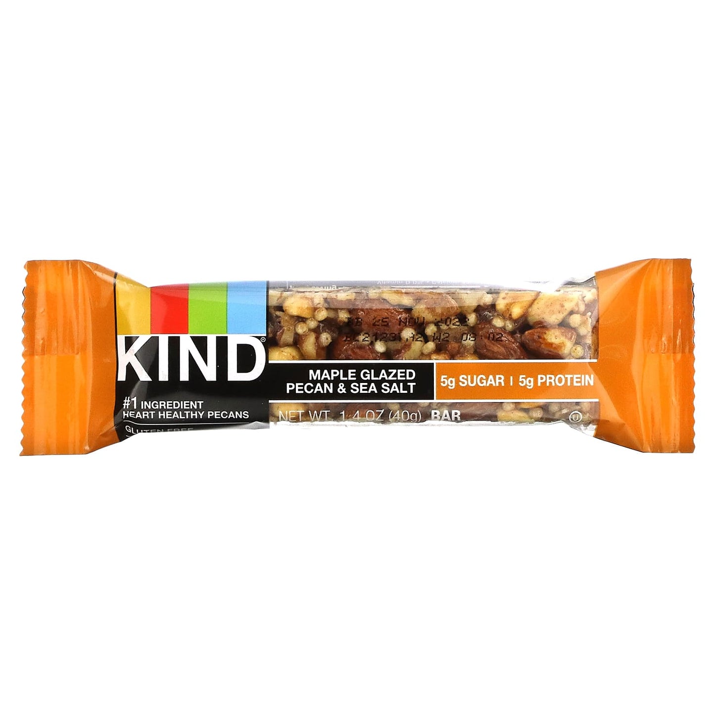 KIND Bars, Maple Glazed Pecan & Sea Salt, 12 Bars 1.4 oz (40 g) Each