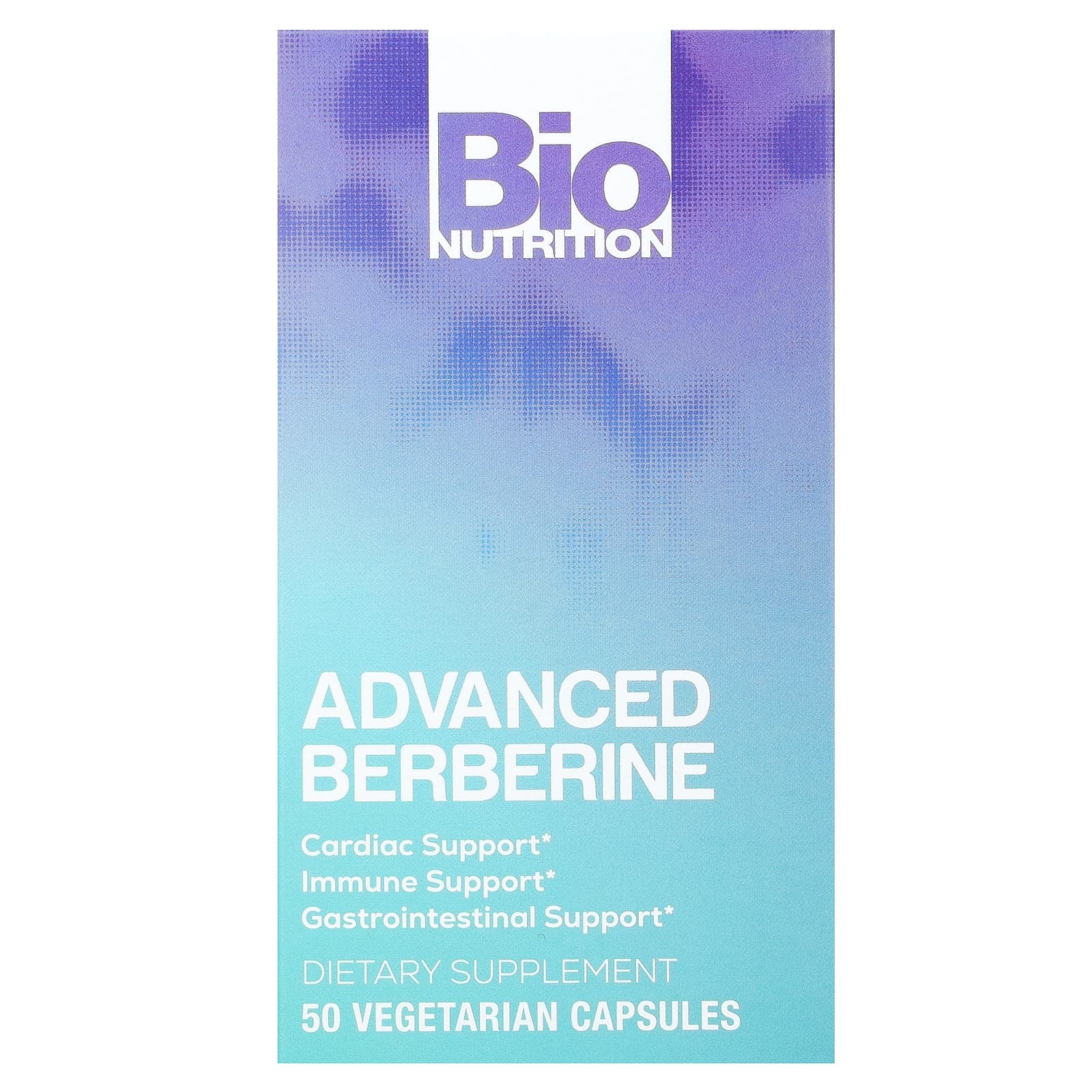 Bio Nutrition-Advanced Berberine-50 Vegetarian Capsules