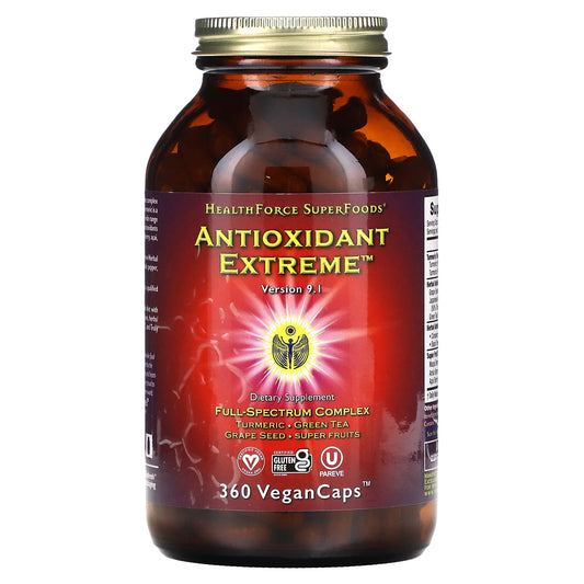 HealthForce Superfoods-Antioxidant Extreme-Version 9.1-360 VeganCaps