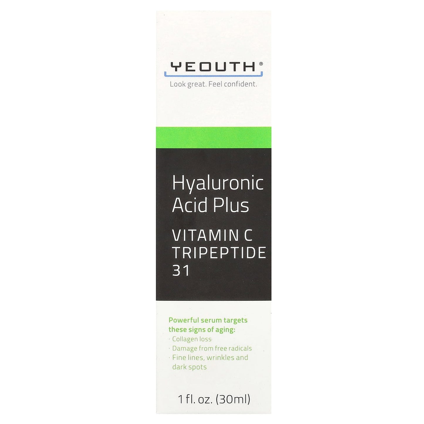 Yeouth, Hyaluronic Acid Plus, 1 fl oz (30 ml)