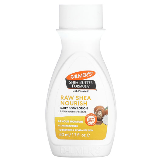 Palmer's-Shea Formula with Vitamin E-Raw Shea Nourish Daily Body Lotion-1.7 fl oz (50 ml)