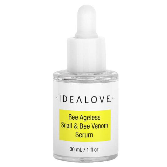 Idealove-Bee Ageless-Snail & Bee Venom Serum-1 fl oz (30 ml)