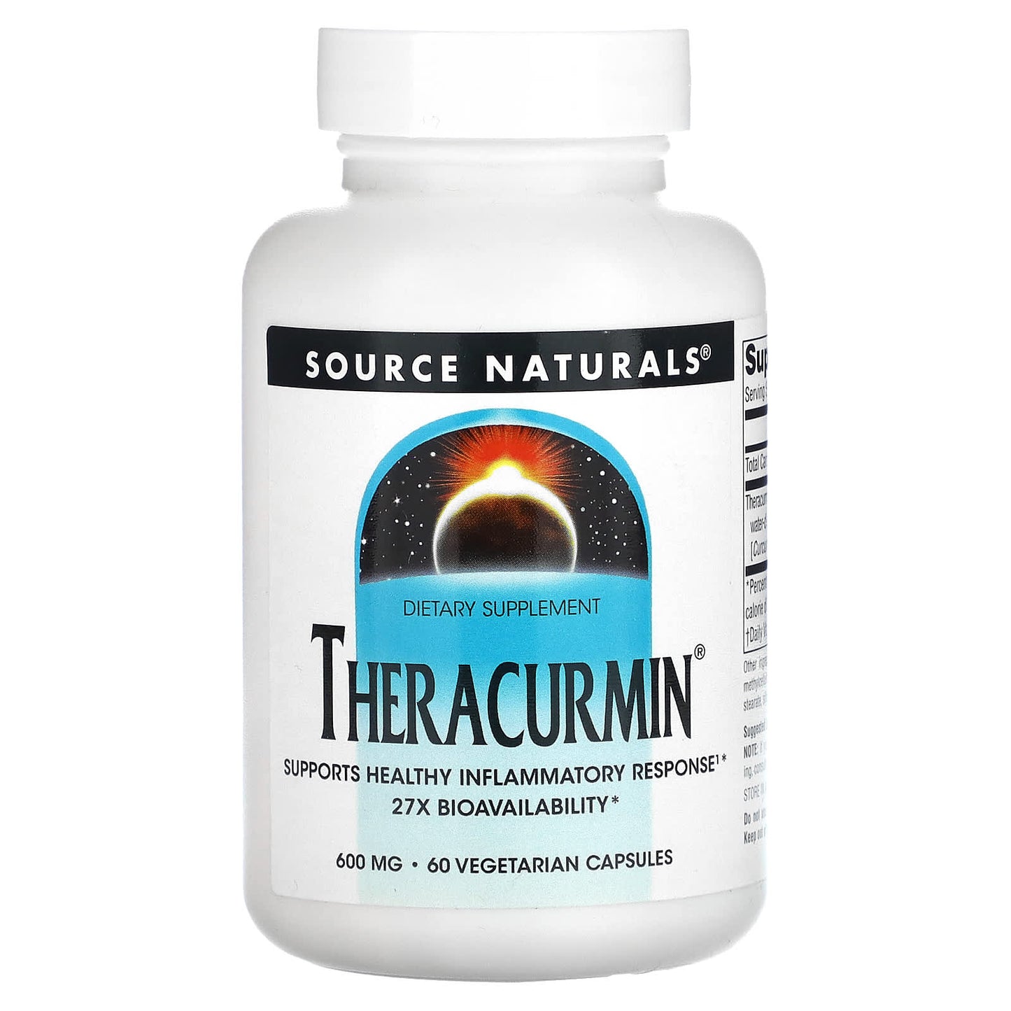 Source Naturals-Theracurmin-600 mg-60 Vegetarian Capsules