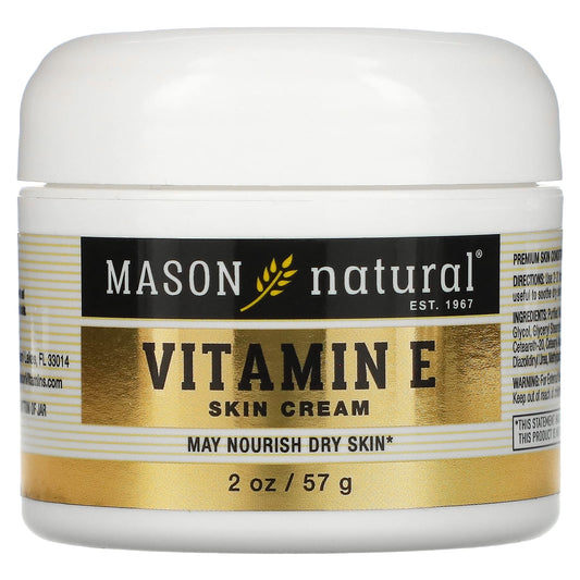 Mason Natural-Vitamin E Skin Cream-2 oz (57 g)