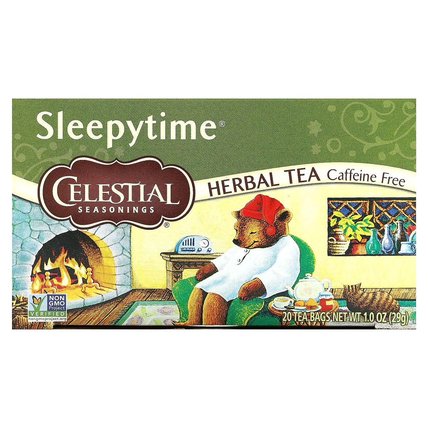 Celestial Seasonings-Herbal Tea-Sleepytime-Caffeine Free-20 Tea Bags-1.0 oz (29 g)