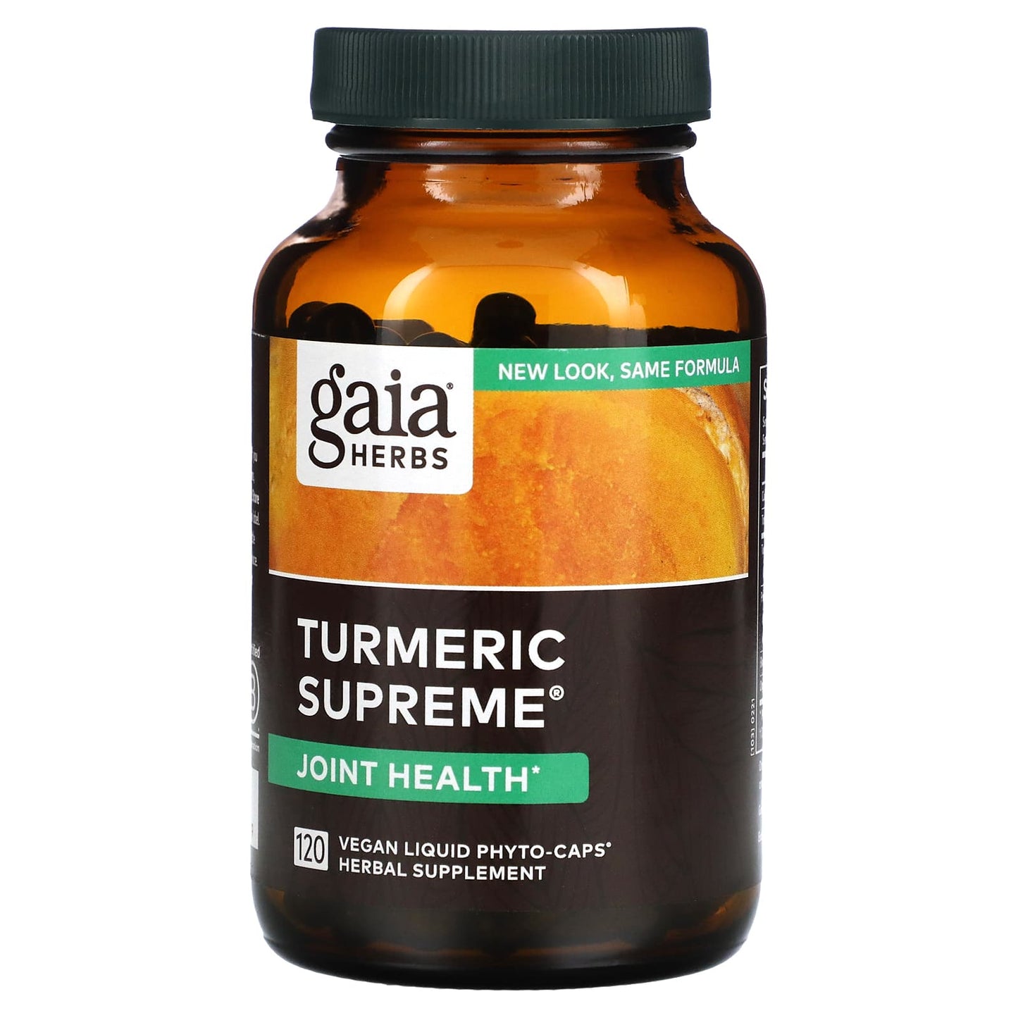 Gaia Herbs-Turmeric Supreme-120 Vegan Liquid Phyto-Caps