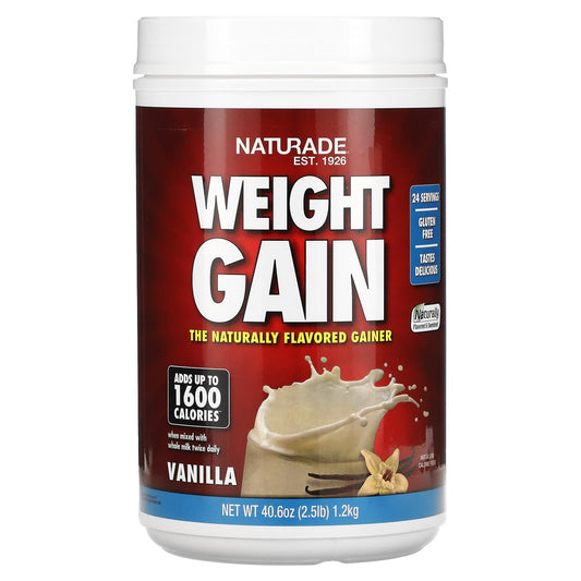 Naturade-Weight Gain-Vanilla-2.5 lb (1.2 kg)