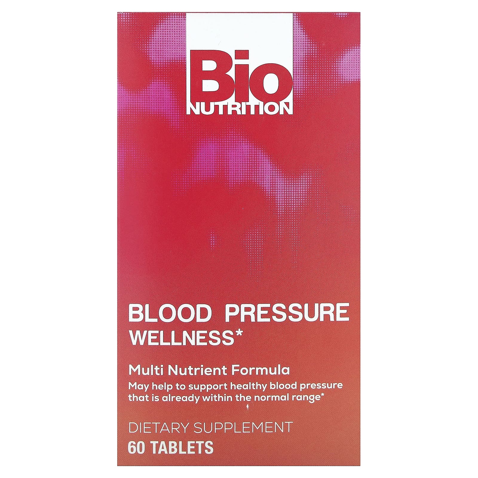 Bio Nutrition-Blood Pressure Wellness -60 Tablets