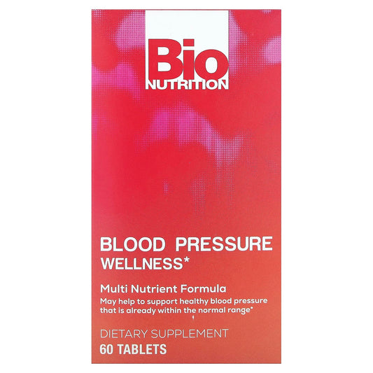 Bio Nutrition-Blood Pressure Wellness -60 Tablets