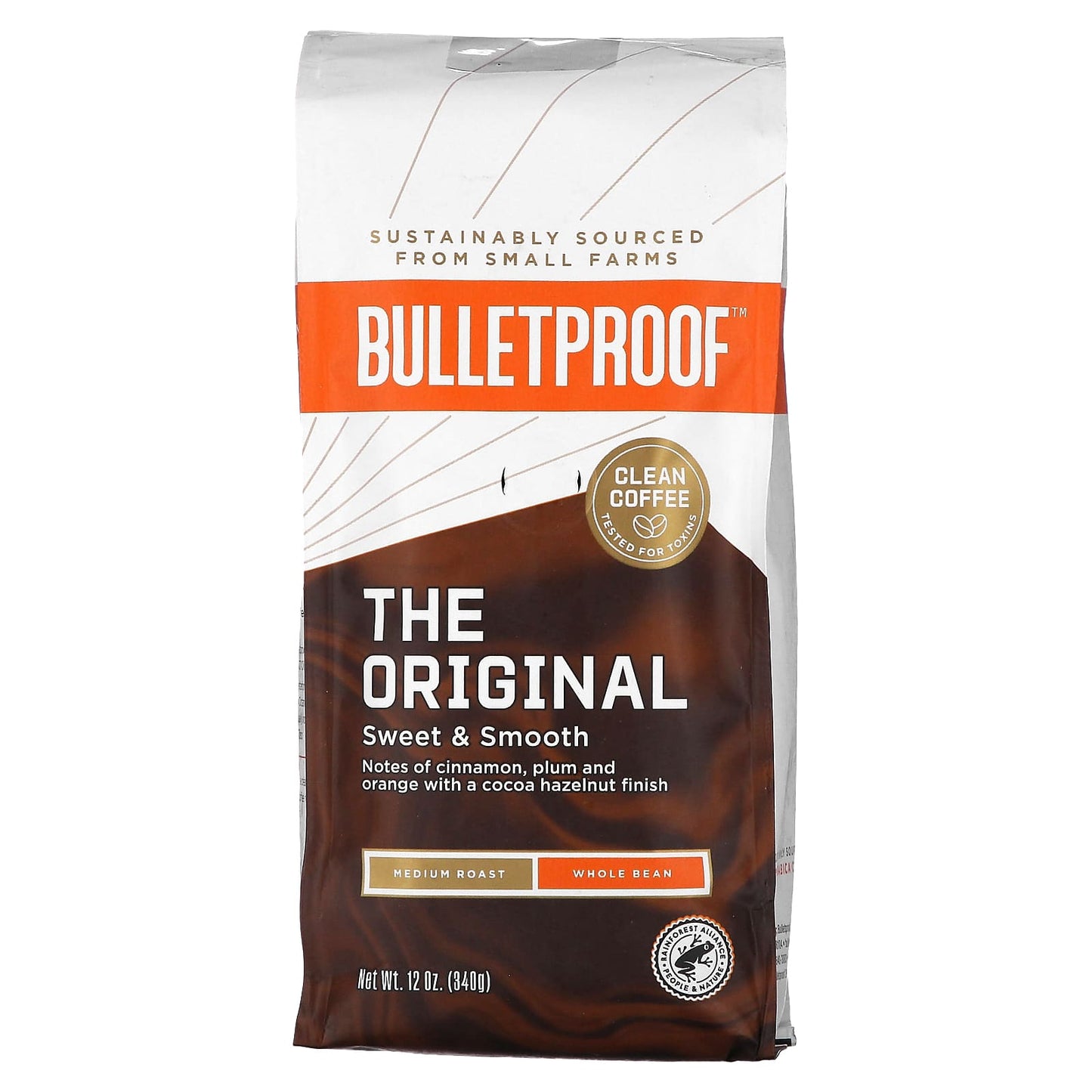 BulletProof-Coffee-The Original-Whole Bean- Medium Roast-12 oz (340 g)