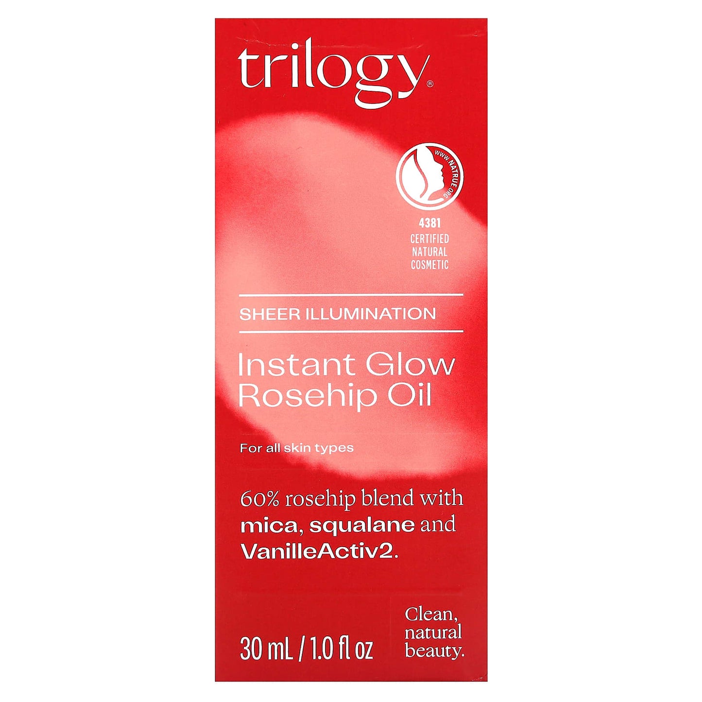 Trilogy, Instant Glow Rosehip Oil, 1 fl oz (30 ml)