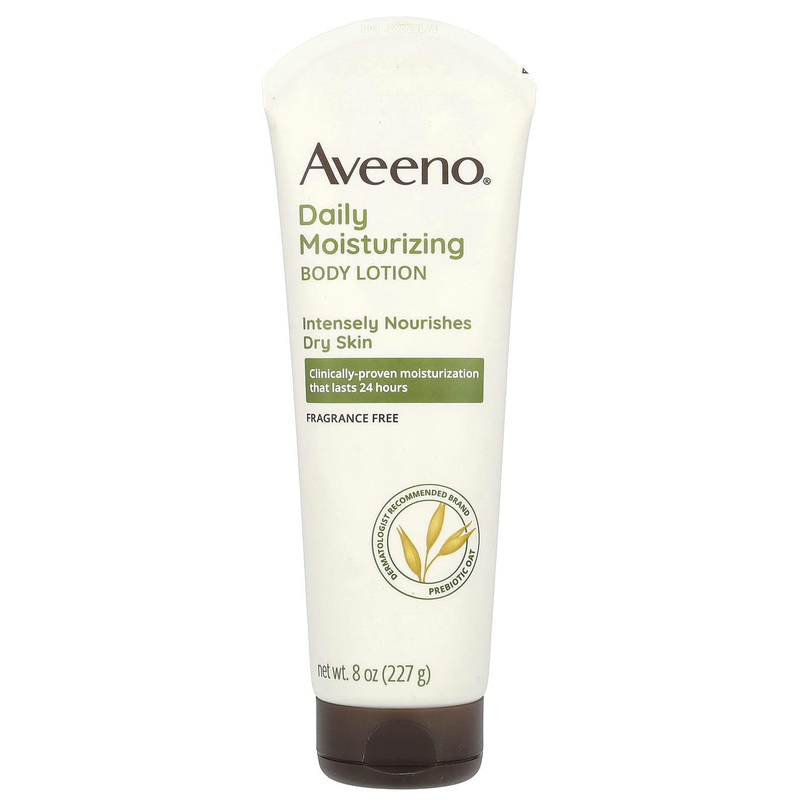 Aveeno-Daily Moisturizing Body Lotion-Fragrance Free-8 oz (227 g)