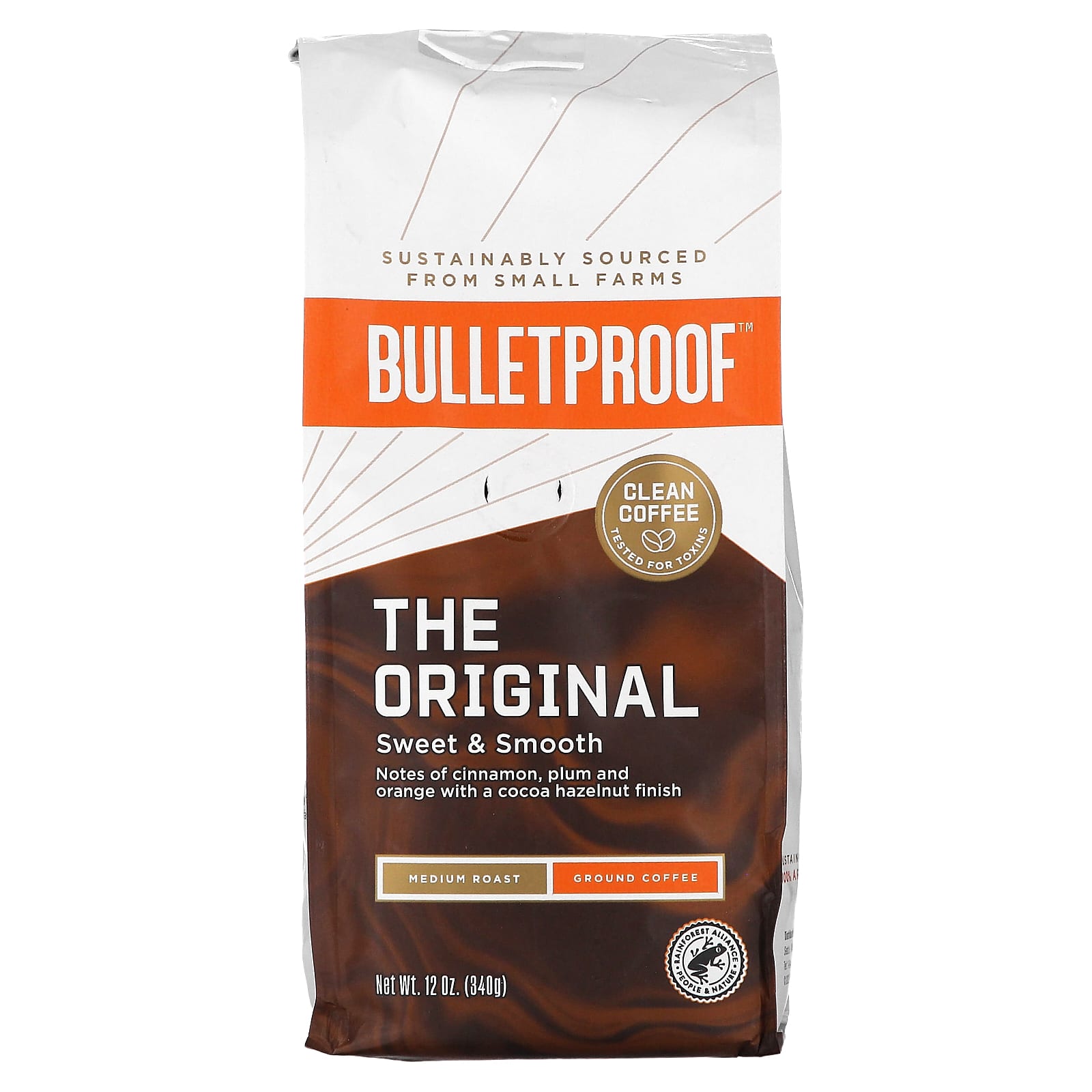 BulletProof-Coffee-The Original-Ground-Medium Roast-12 oz (340 g)