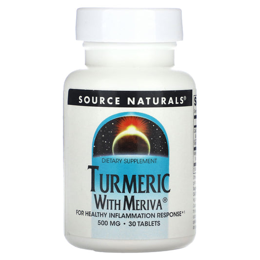 Source Naturals-Turmeric with Meriva-500 mg-30 Tablets