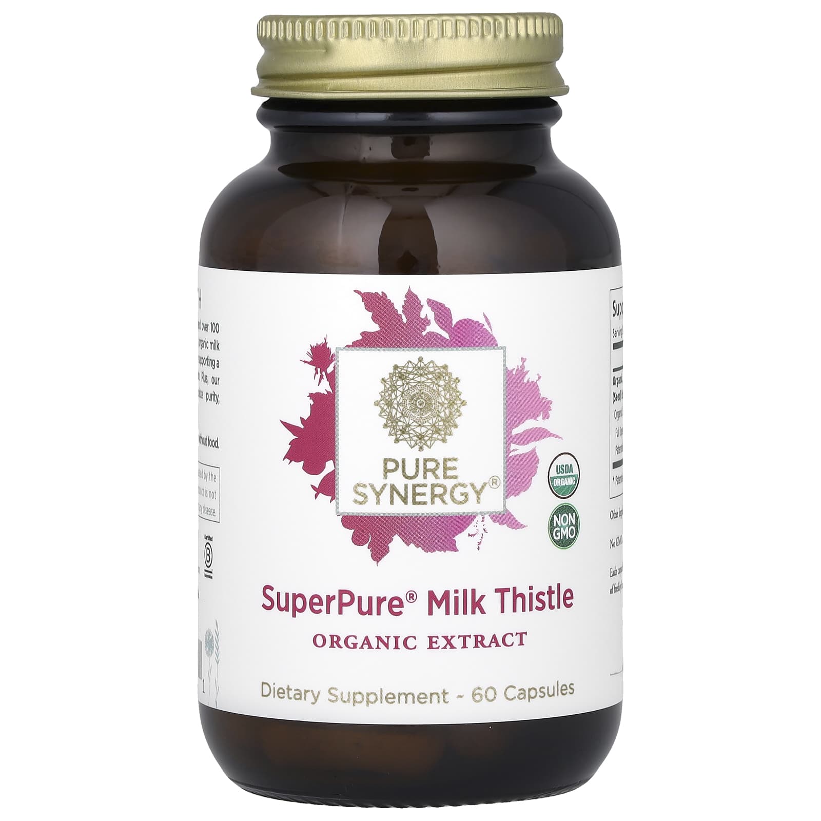 Pure Synergy-SuperPure Milk Thistle-60  Capsules