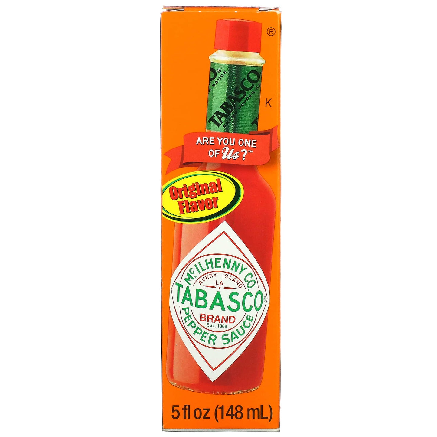 Tabasco, Pepper Sauce, Original, 5 fl oz (148 ml)