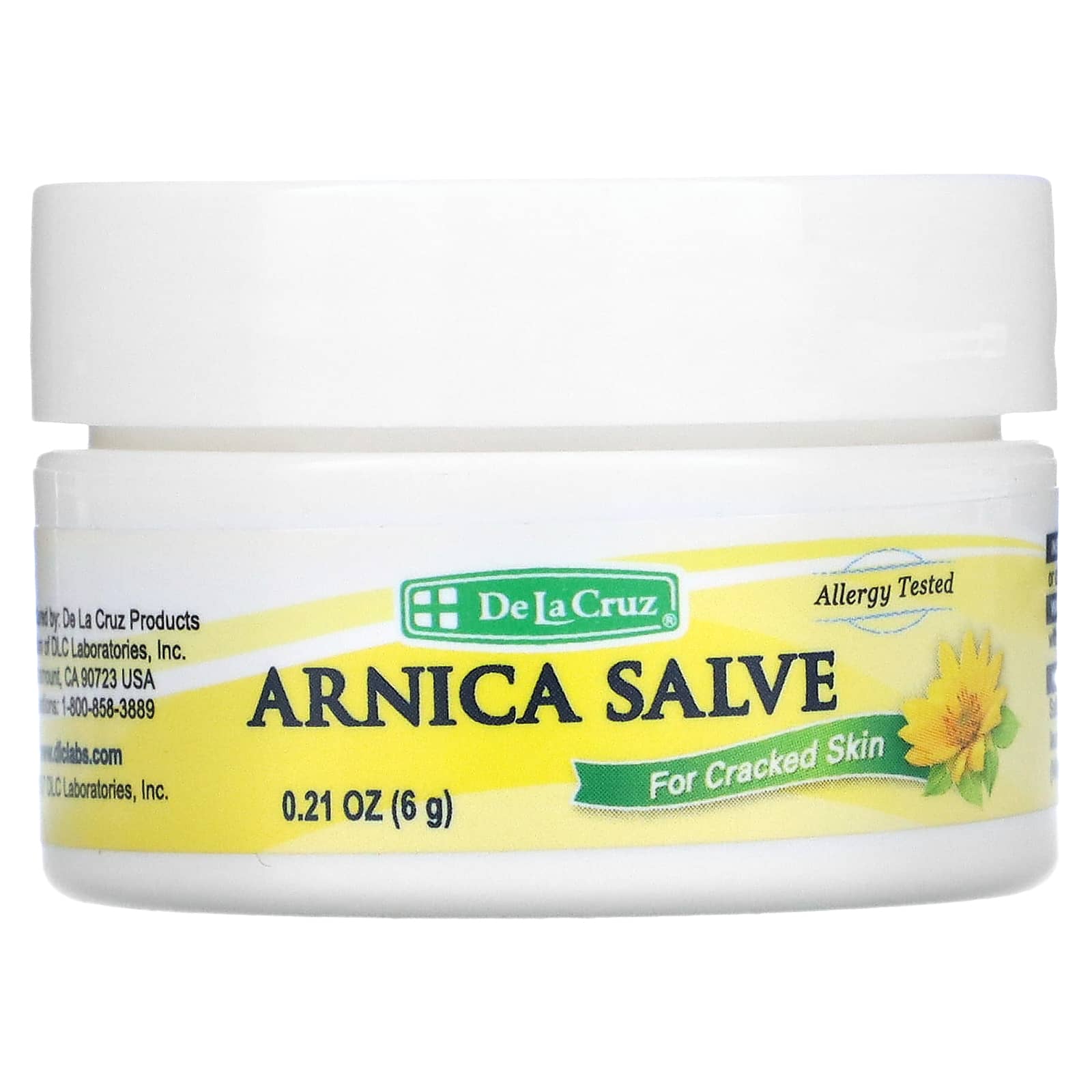 De La Cruz-Arnica Salve for Cracked Skin-0.21 oz (6 g)