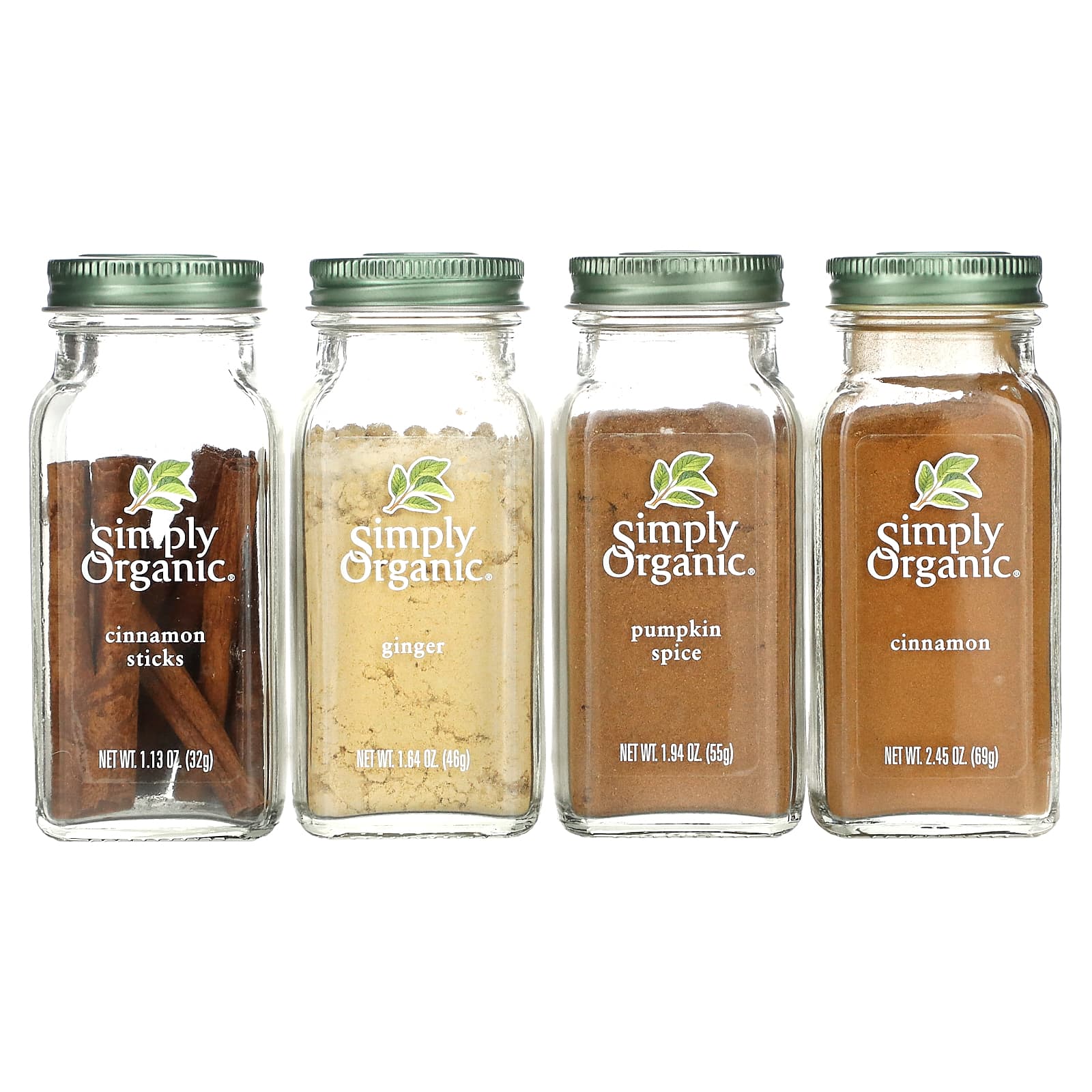 Simply Organic-Baking Essentials-Organic Spice Kit-4 Spices