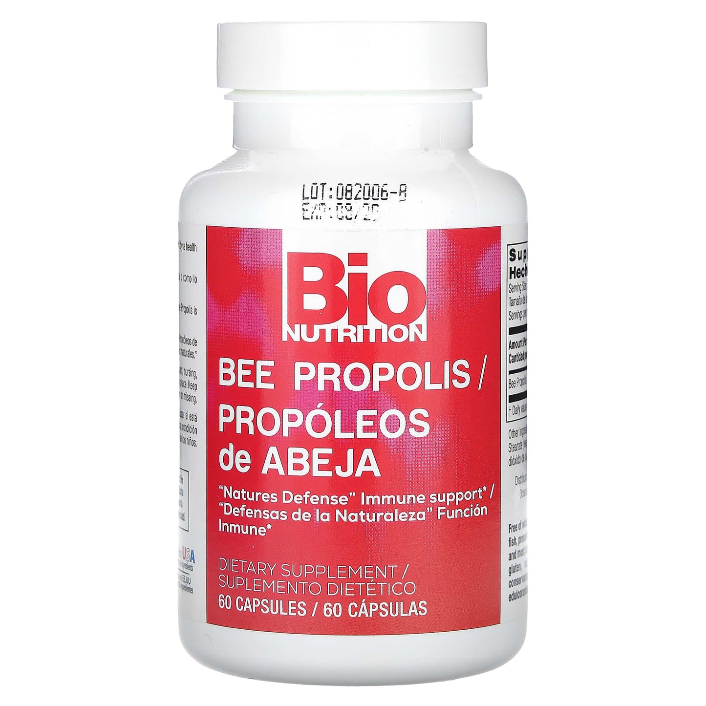 Bio Nutrition, Bee Propolis, 60 Calpsules