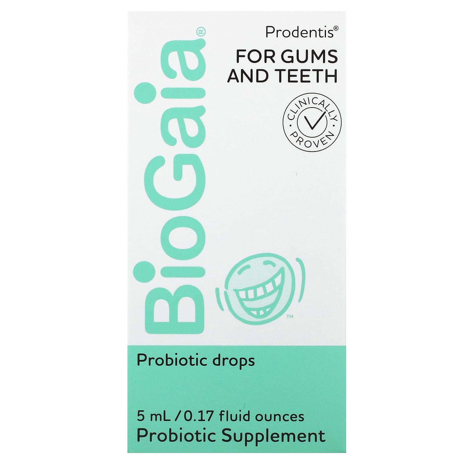 BioGaia-Prodentis-Probiotic Drops-For Gums and Teeth-0.17 fl oz (5 ml)