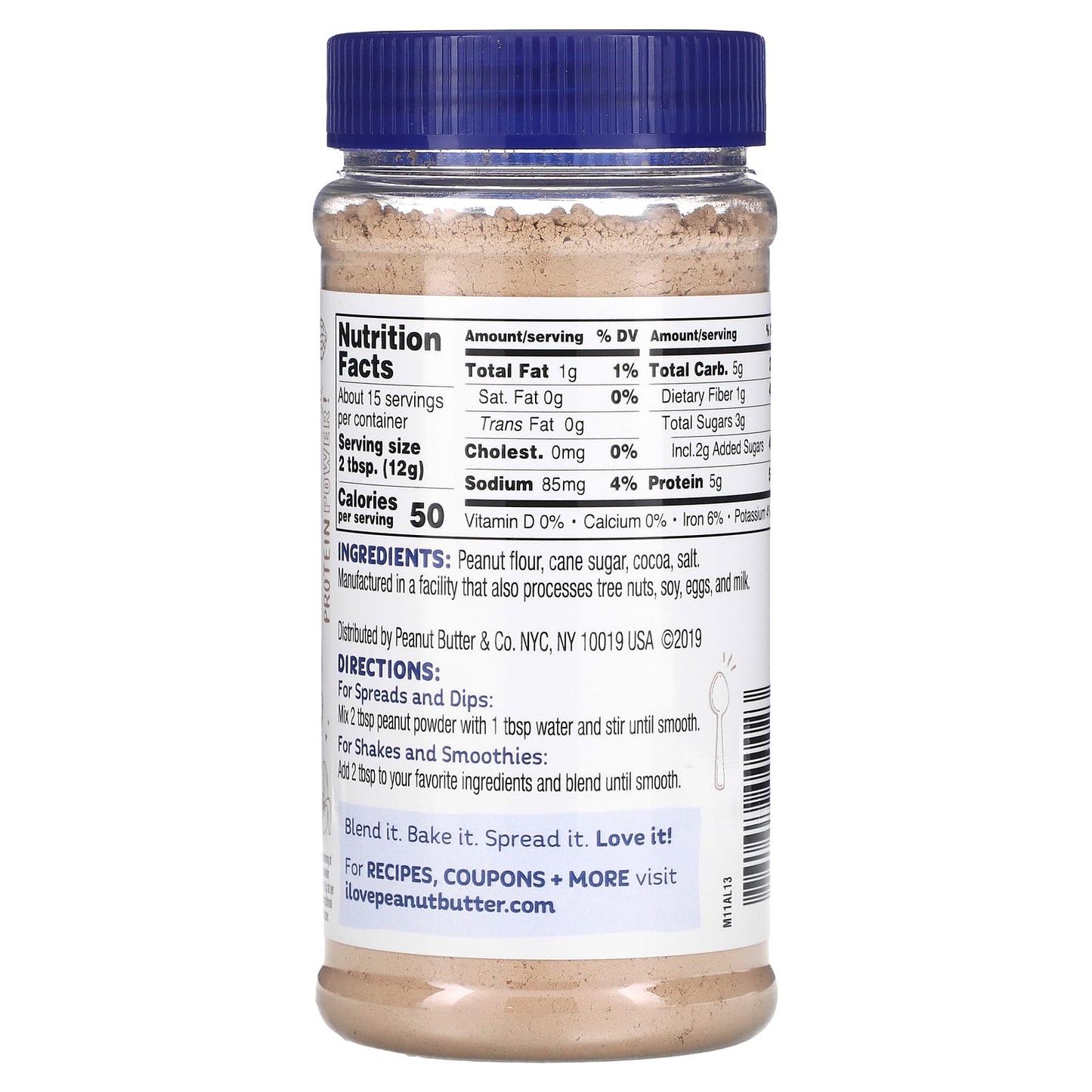 Peanut Butter & Co., Peanut Powder, 6.5 oz (184 g)