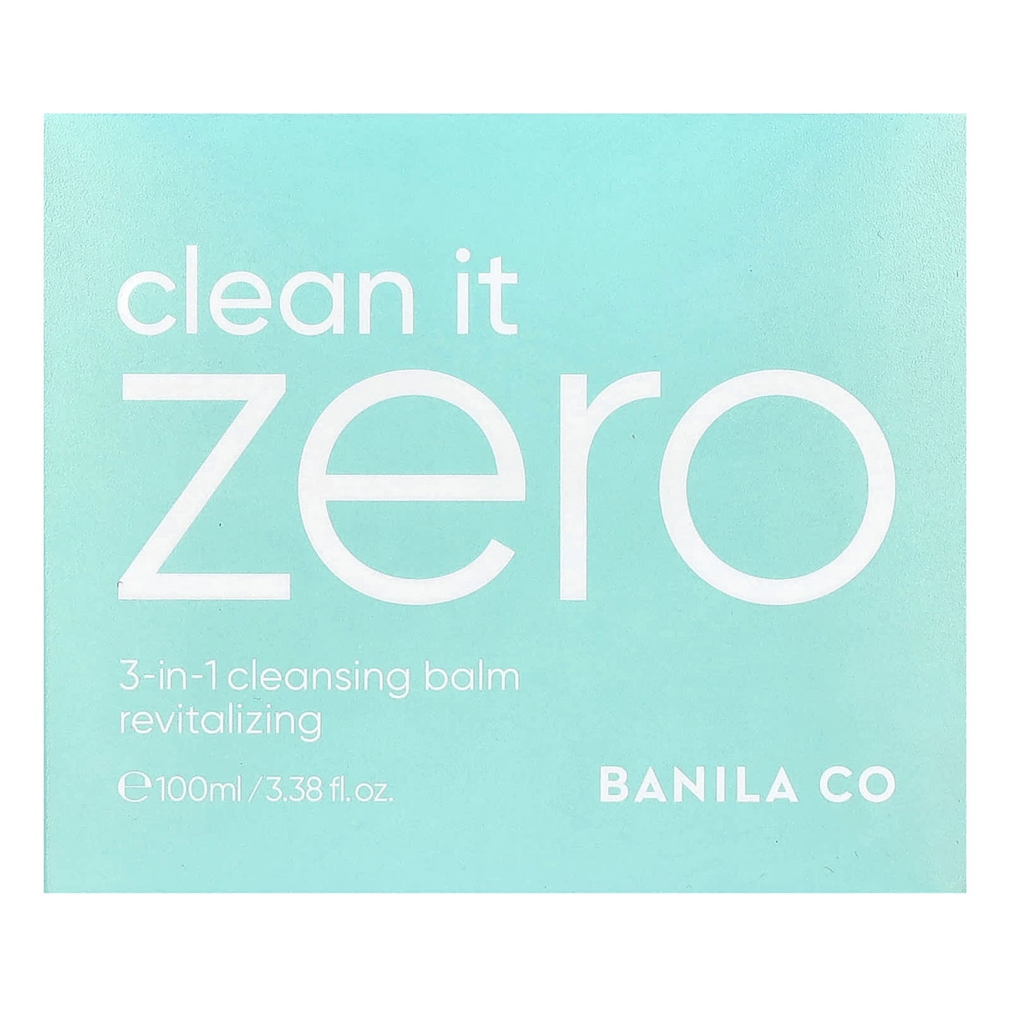 Banila Co, Clean It Zero, 3-in-1 Cleansing Balm, Revitalizing, 3.38 fl oz (100 ml)