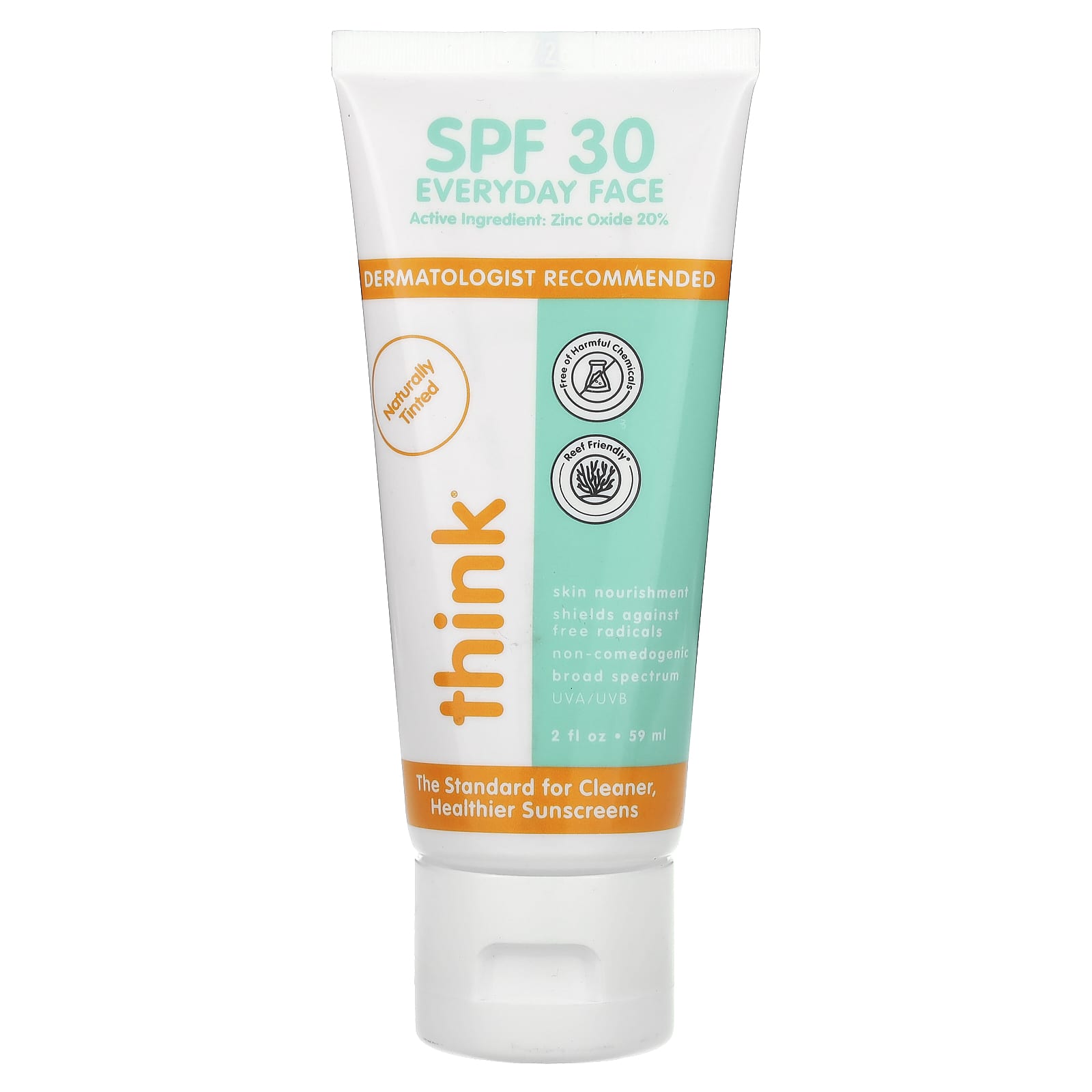 think-Everyday Face-SPF 30+-Naturally Tinted-2 fl oz (59 ml)