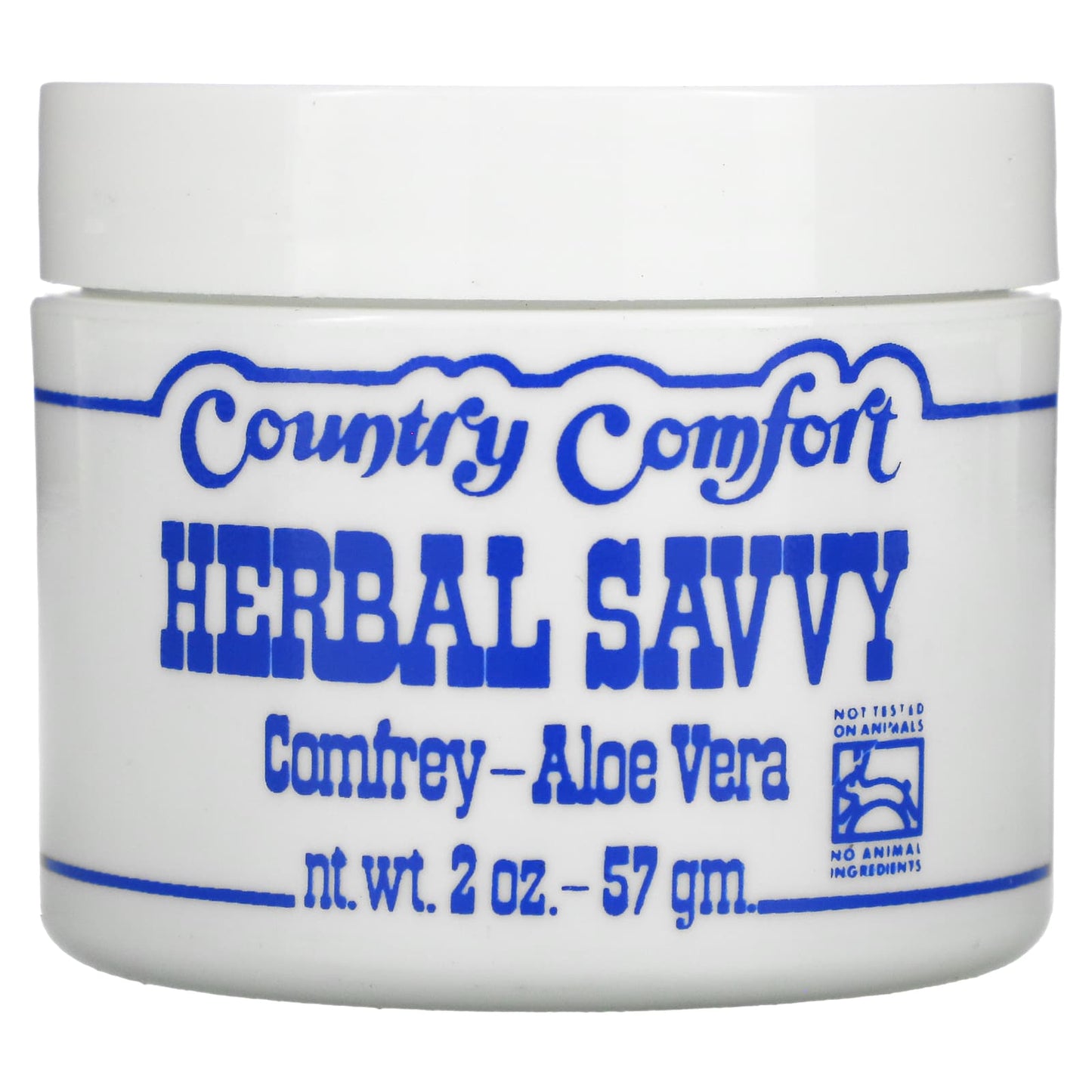 Country Comfort-Herbal Savvy-Comfrey-Aloe Vera-2 oz (57 g)