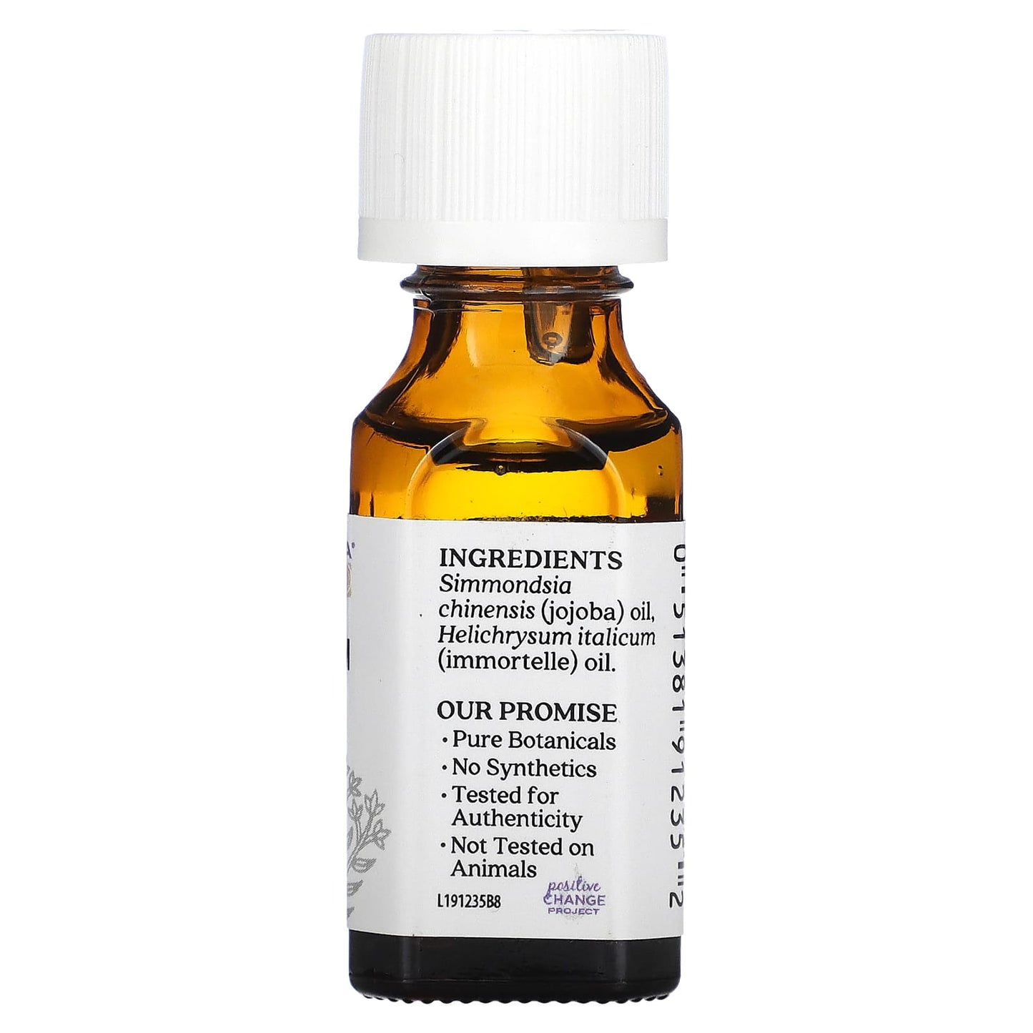 Aura Cacia, Pure Essential Oil in Jojoba Oil, Helichrysum, 0.5 fl oz (15 ml)