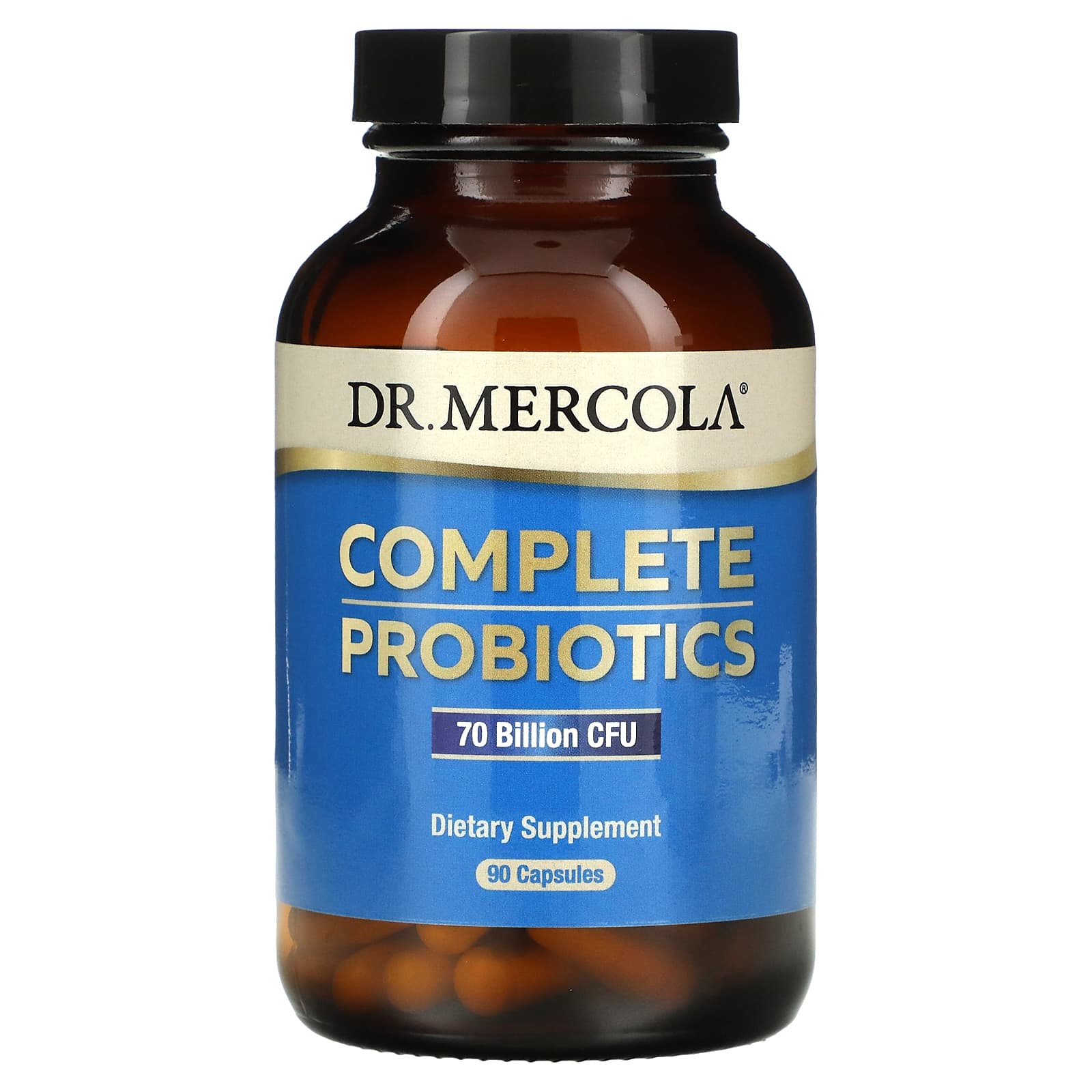 Dr. Mercola-Complete Probiotics-70 Billion CFU-90 Capsules