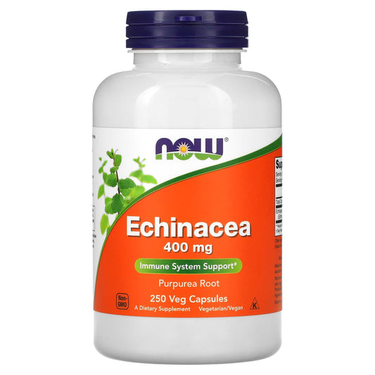 NOW Foods-Echinacea-400 mg-250 Veg Capsules