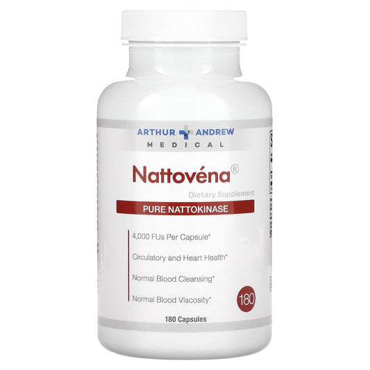 Arthur Andrew Medical-Nattovena-Pure Nattokinase-180 Capsules