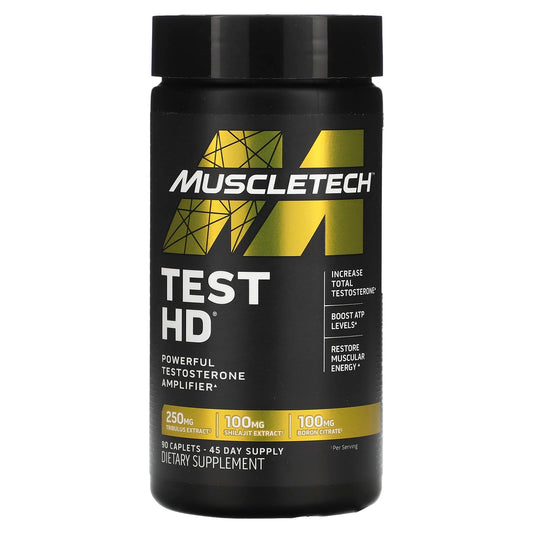 MuscleTech-Test HD-Powerful Testosterone Amplifier-90 Caplets