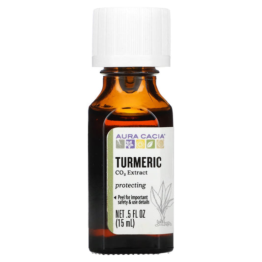 Aura Cacia-Turmeric-CO2 Extract-0.5 fl oz (15 ml)