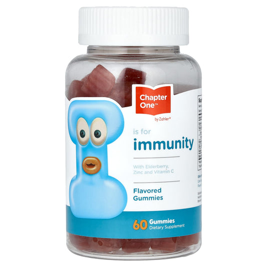 Chapter One-Immunity-With Elderberry-Zinc and Vitamin C-Flavored-60 Gummies