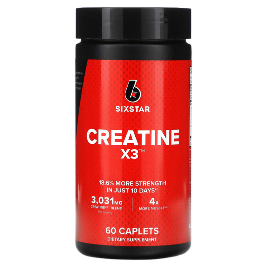 SIXSTAR-Creatine X3-60 Caplets