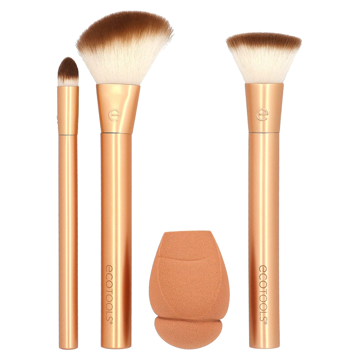 EcoTools-Precious Metals-Face Blend + Sculpt Set-4 Piece Set