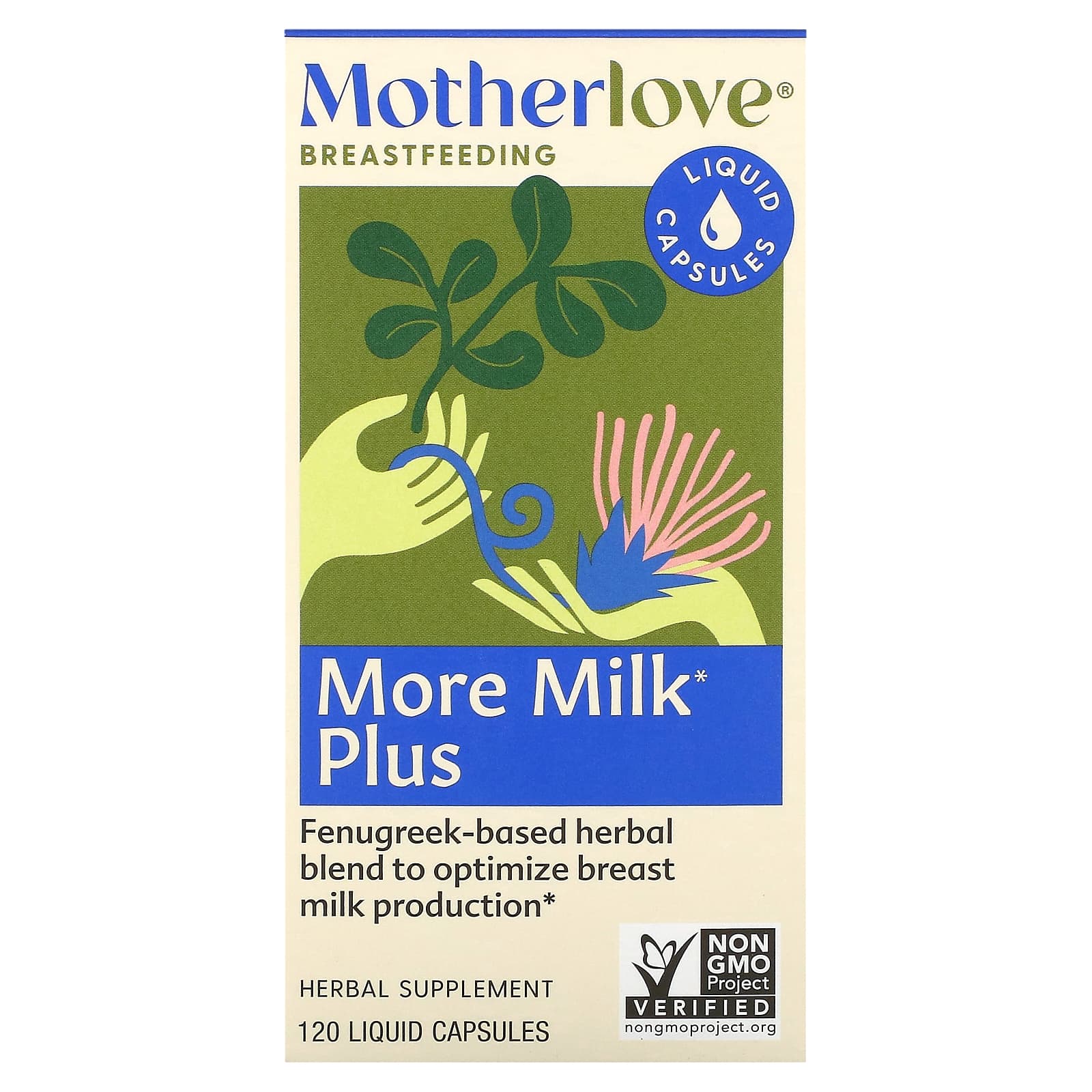 Motherlove-More Milk Plus-120 Liquid Capsules