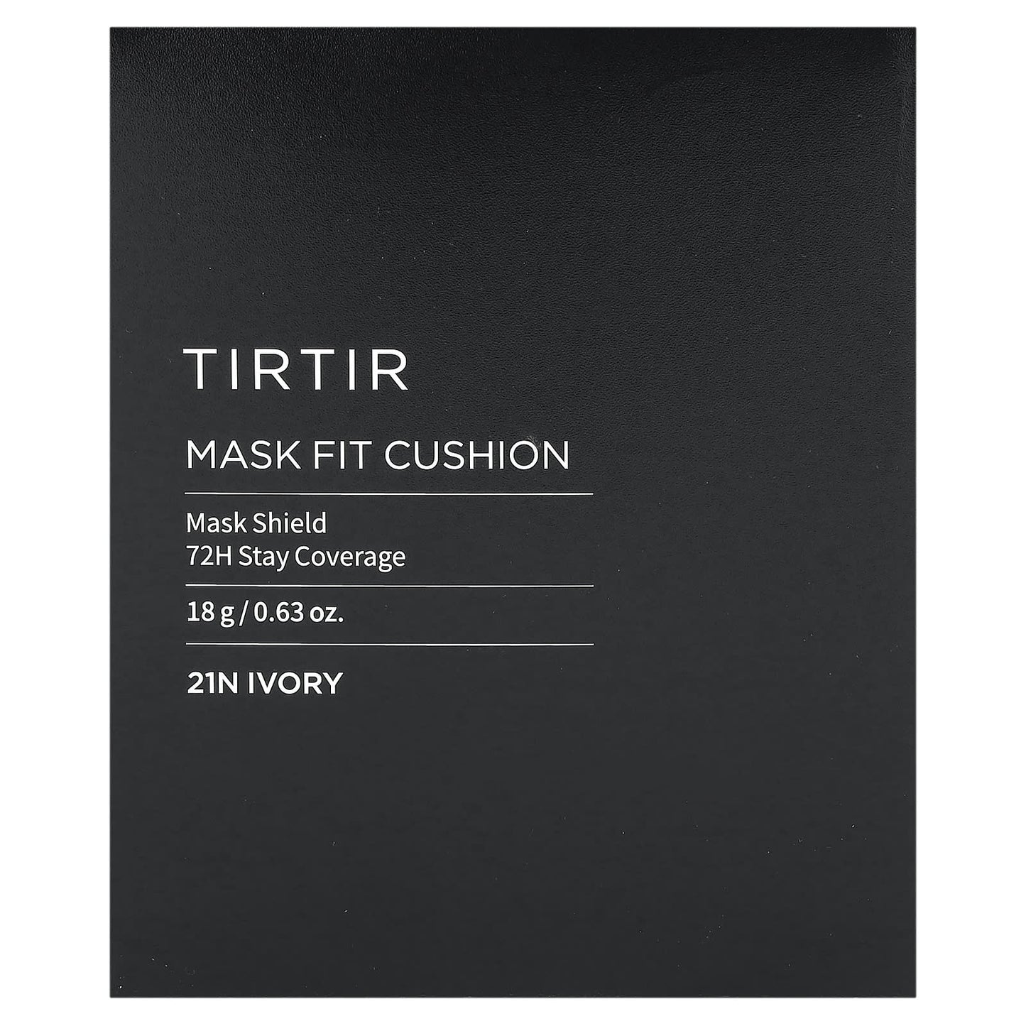 TIRTIR, Mask Fit Cushion, 21N Ivory, 0.63 oz (18 g)