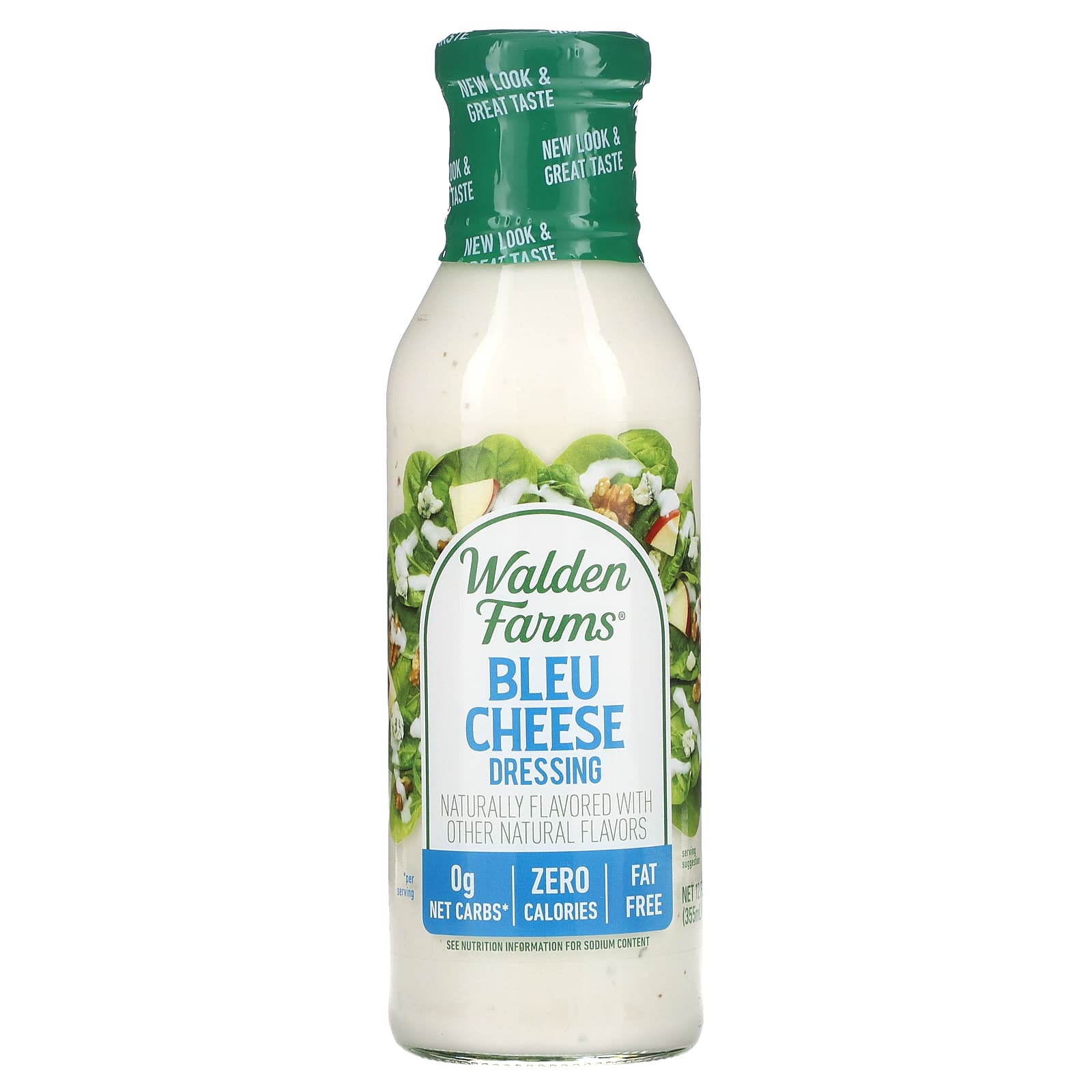 Walden Farms-Bleu Cheese Dressing-12 fl oz (355 ml)