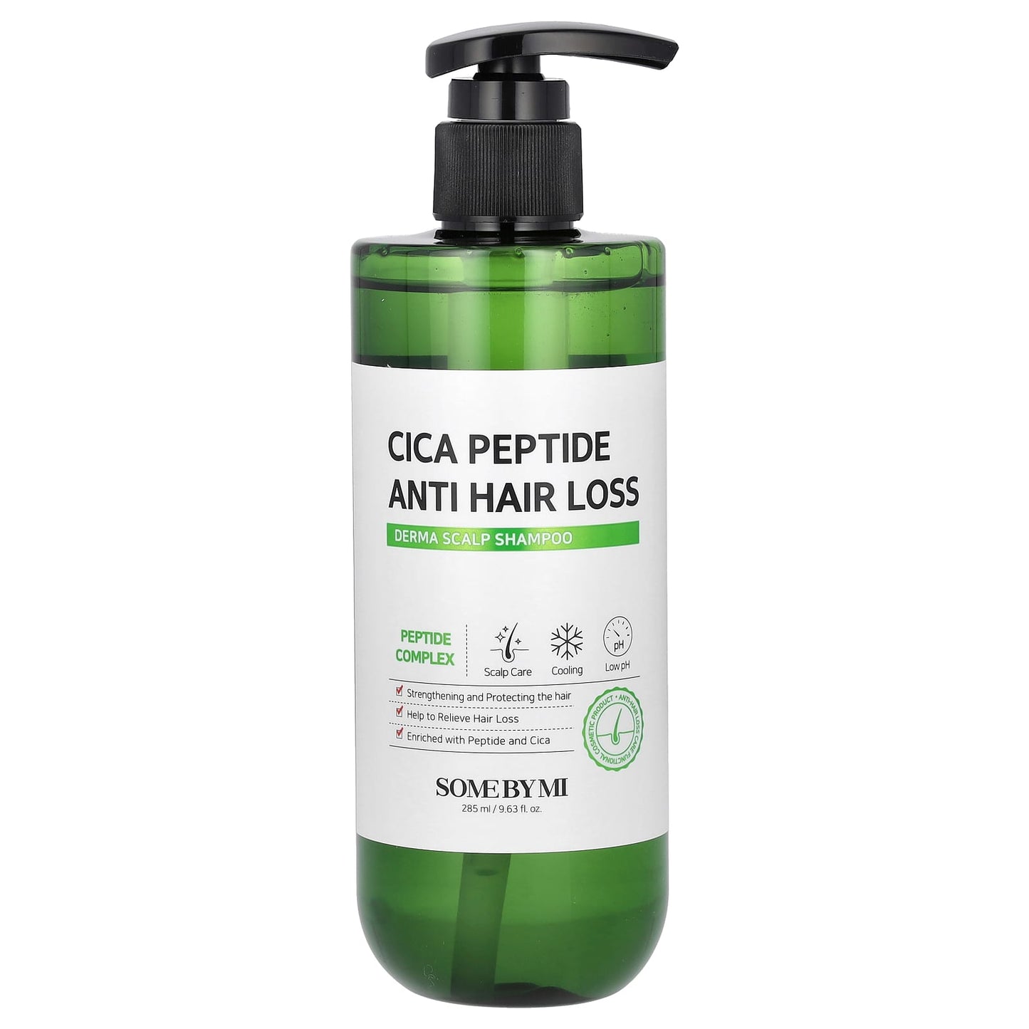 SOME BY MI-Cica Peptide Anti Hair Loss-Derma Scalp Shampoo-9.63 fl oz (285 ml)