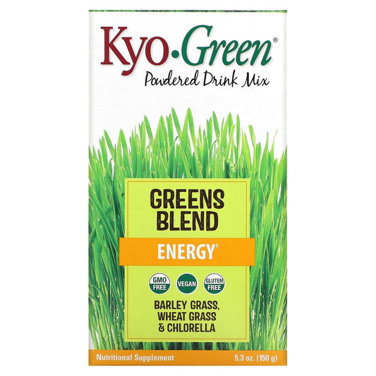 Kyolic-Kyo-Green Powdered Drink Mix-Energy-5.3 oz (150 g)