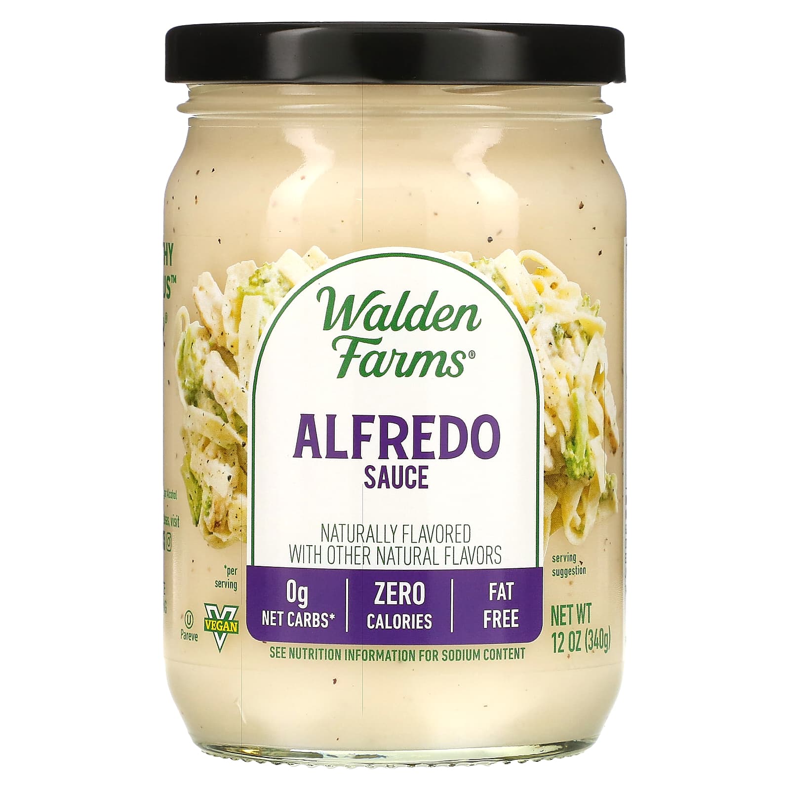 Walden Farms-Alfredo Sauce-12 oz (340 g)